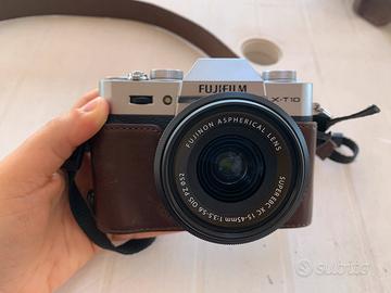 Macchinetta fotografica Fuji xt10+obiettivo 15-45