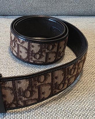 cintura tela e pelle Christian Dior 