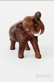 Statuetta Elefante  in Legno 