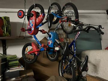 Set biciclette per bambini