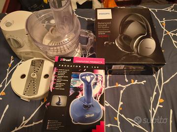 set elettrodomestici completi simac, philips,trust