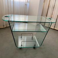 Tavolino in cristallo 