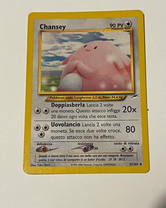Carta Pokemon Chansey