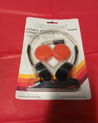 cuffie croma nuove per wholkemen o stereo 
