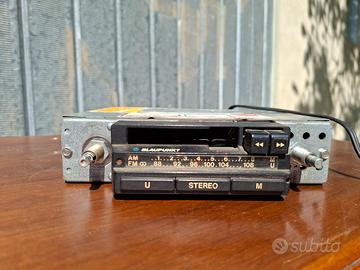 Autoradio Epoca BLAUPUNKT Radio e Cassette Stereo