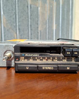Autoradio Epoca BLAUPUNKT Radio e Cassette Stereo