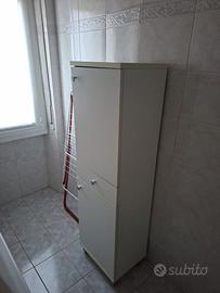 Armadio bagno bianco