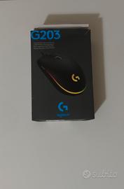 Mouse da Gaming Logitech G203 LIGHTSYNC