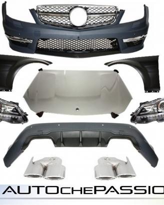 Kit Paraurti AMG C63 W204 dal 2007