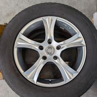 set 4 cerchi in lega 18" eltex 5 fori