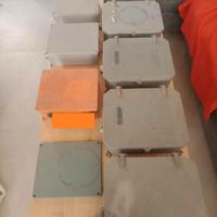 12 cassette vuote quadri elettrici usati