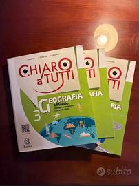 Libro Geografia Medie "Chiaro a tutti” Vol. 3