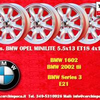 4 cerchi BMW Opel Volkswagen Minilite 5.5x13 ET18