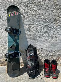 Set snowboard per alpinismo