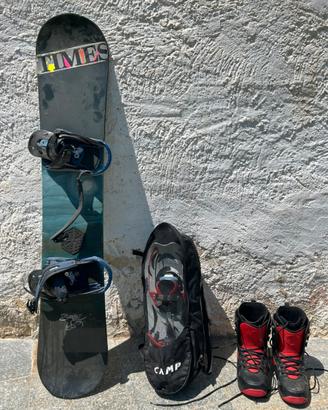 Set snowboard per alpinismo