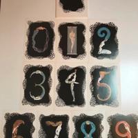 Cartoline cofanetto cards Vintage Erte’ Numeri