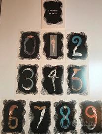 Cartoline cofanetto cards Vintage Erte’ Numeri