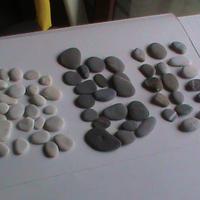 CIOTTOLI COLORATI PIATTI , LEVIGATI DAL MAR LIGURE