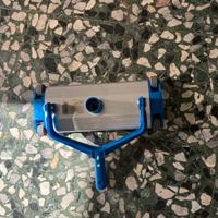 Spazzola puliscifondo in alluminio per piscine.