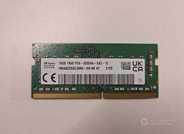Memoria RAM - SK hynix - DDR4 - 16GB - 3200