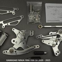 Pedane arretrate KAWASAKI NINJA 1000 1100 SX 2020