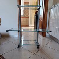 Tavolino TV/impianto stereo/libreria piccola