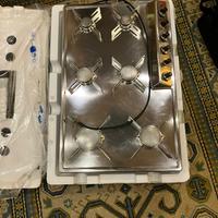 Piano cottura 6 fuochi acciaio inox Alpes