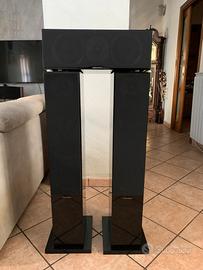 B&W” COPPIA DIFFUSORI CM 8 + CM CENTRE”