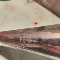 Marmitta originale hm 50 telaio in ferro