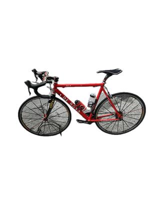 Bici da corsa derosa super accessoriata