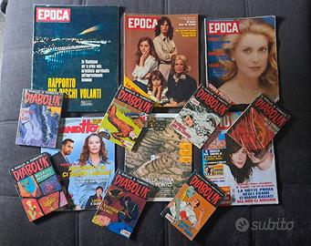 lotto riviste fumetti come da foto