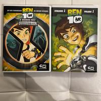 Due DVD Ben 10 cartoni animati