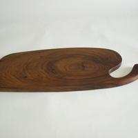 Tagliere in legno massello di noce nazionale