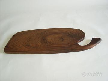 Tagliere in legno massello di noce nazionale