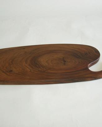 Tagliere in legno massello di noce nazionale