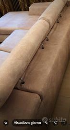  divano tessuto alcantara Poltrone e Sofa