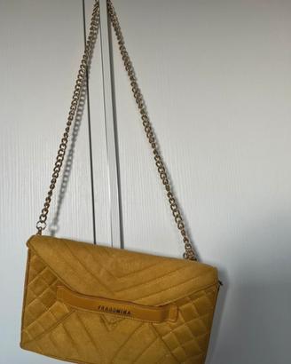 Borsetta gialla Fracomina