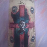 tegola sarda dipinta a mano