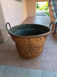 Paiolo di Rame restaurato.