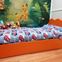 letto singolo più letto a scomparsa