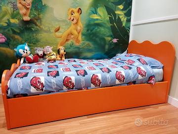 letto singolo più letto a scomparsa