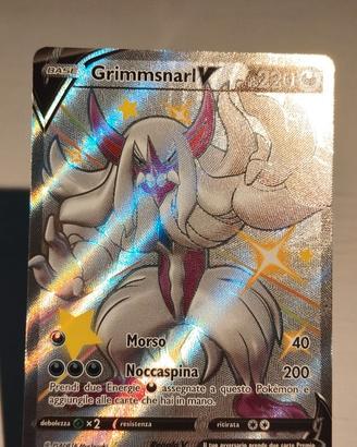 Carta Pokèmon Grimmsnarl V