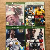 Giochi Xbox One - MotoGp15 PES16 FIFA18 MafiaIII