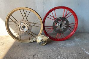 Ruote in lega 1.6x18 per stesino/bassotto