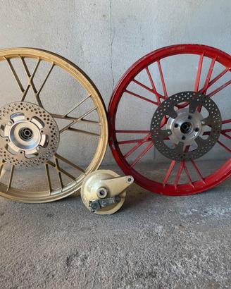 Ruote in lega 1.6x18 per stesino/bassotto