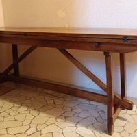 Tavolo fratino in legno masello richiudibile