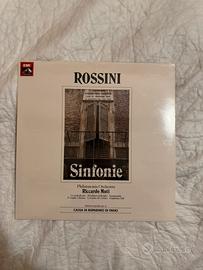 Vinile sigillato Sinfonie Rossini Riccardo Muti