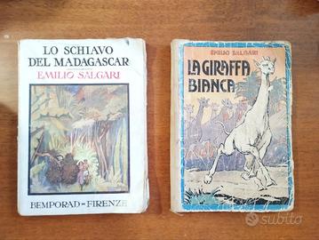 Salgari - Lo schiavo del Mad. e La Giraffa Bianca