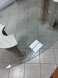 Tavolo cristallo trattabile non regalato