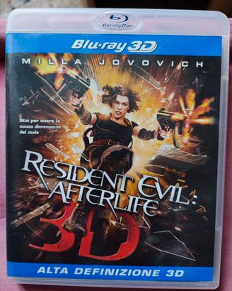 Film originale in BD 3d - Resident Evil Aftetrlife